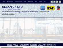 Tablet Screenshot of cleanuk.net